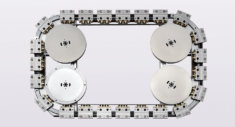 DTS Belt Conveyor System Top View