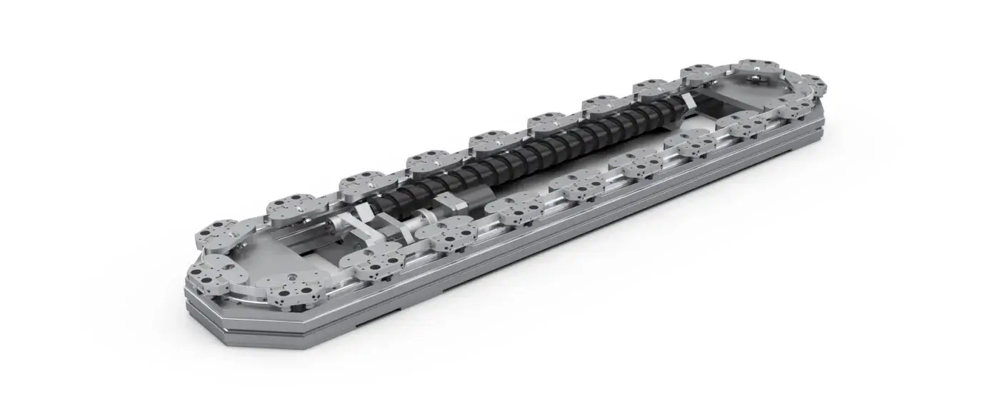 DTS2 Track System Long Oval Scroll View