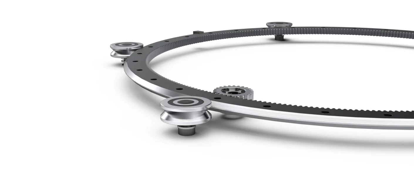 HDRT Heavy Duty Track System Large Ring and Bearings