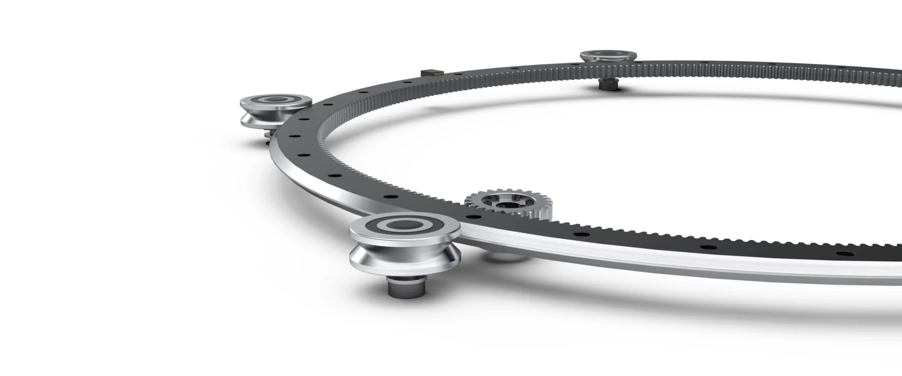 HDRT Heavy Duty Track System Large Ring and Bearings