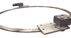 Large Diameter Ring Guides Integrated Rack and Pinion