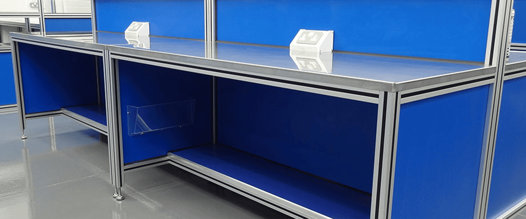 MCS Aluminium Profile Workbench and Storage Solutions 3