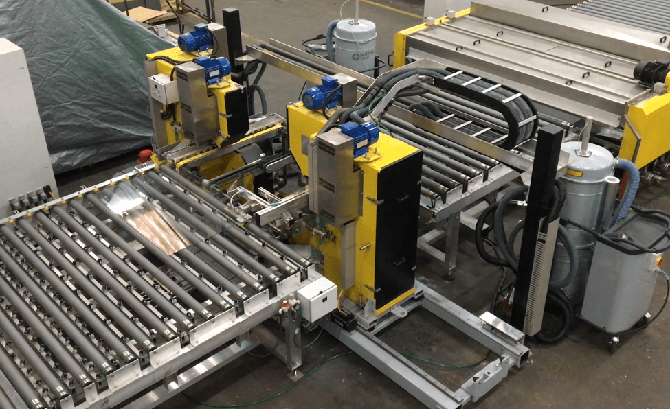 HepcoMotion - Hostile glass seaming application requires heavy duty, corrosion resistant modular solution