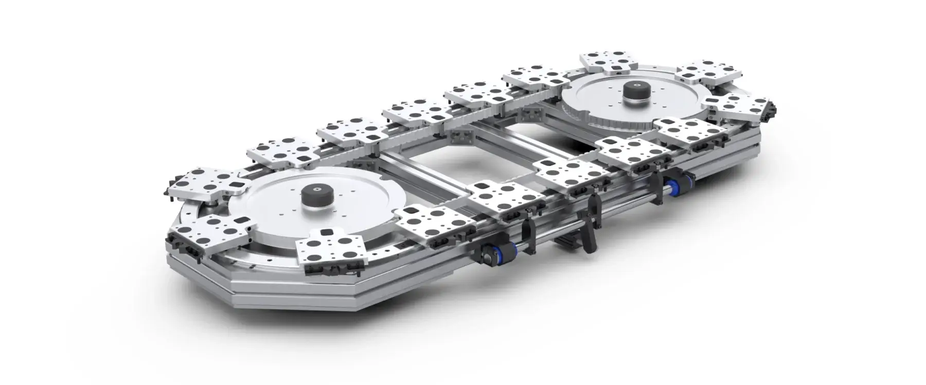DTS+ High Performance Driven Track System Oval Side Angle