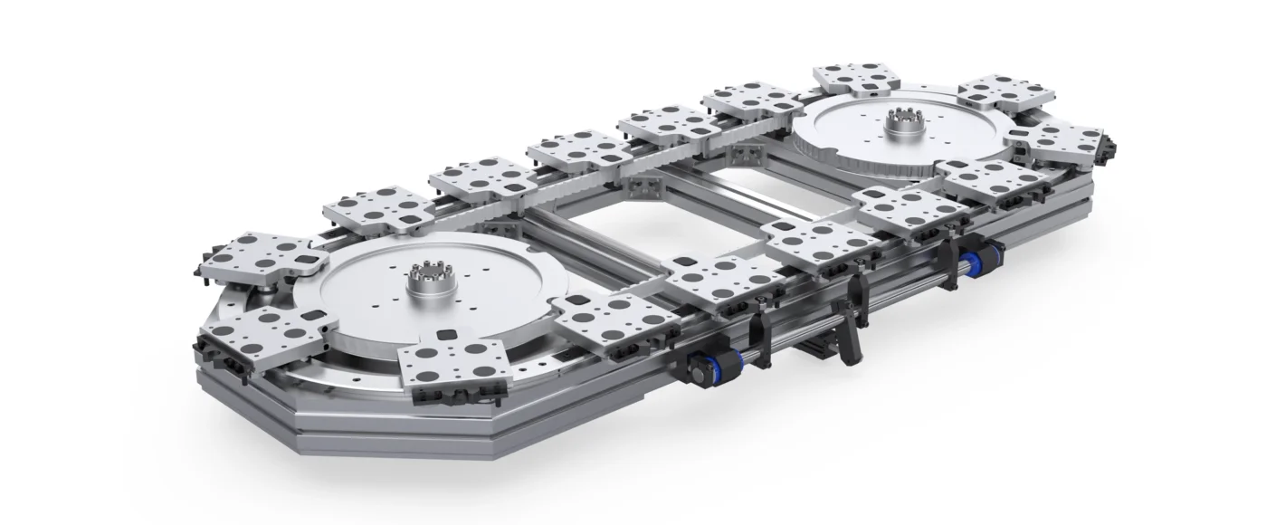 DTS+ High Performance Driven Track System Oval Side Angle