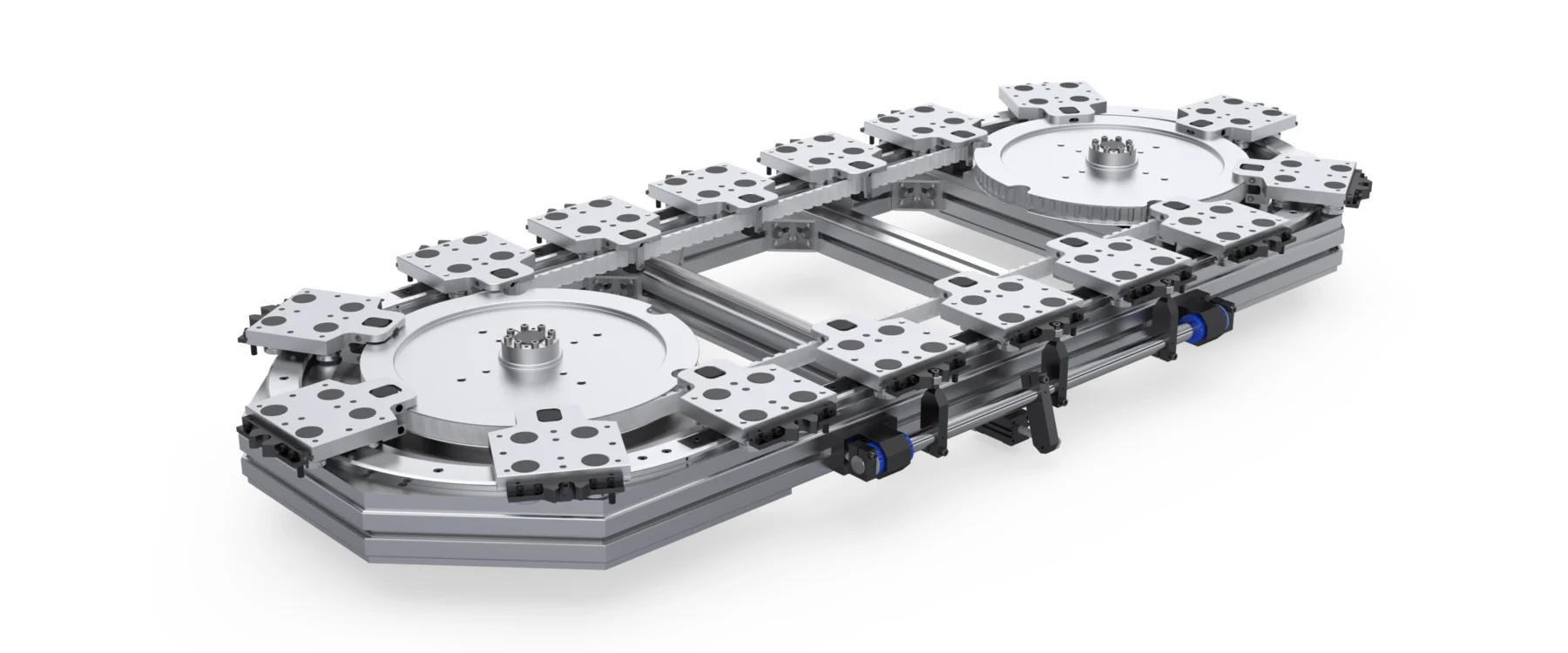 DTS+ High Performance Driven Track System Oval Side Angle