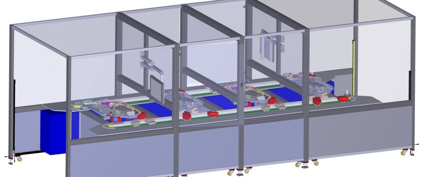HepcoMotion - Door inspection system “DoorCheck” fitted for the first time with a HepcoMotion transfer system