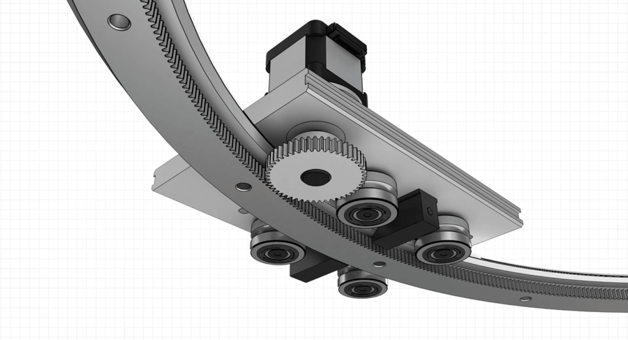 HepcoMotion - Rotary Applications using PRT2 Curved Guides