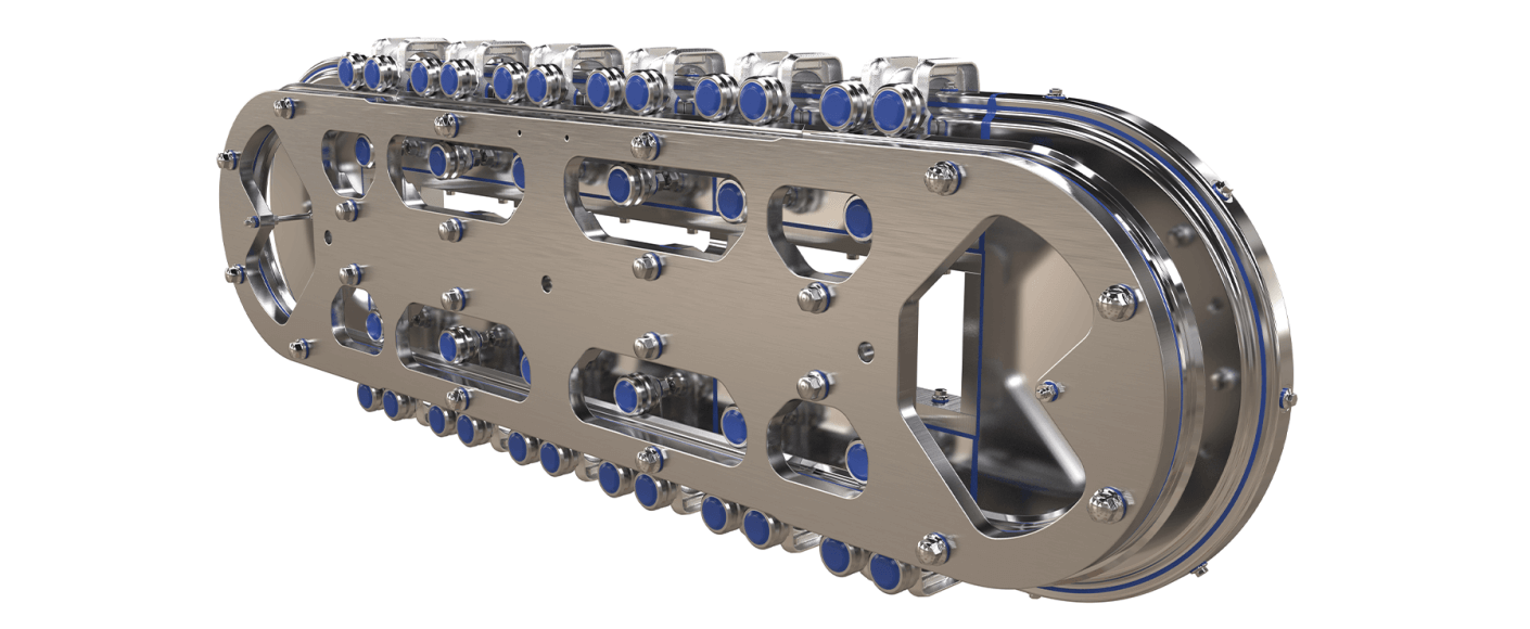 HepcoMotion - GFX Hygienic – Guidance System for Beckhoff XTS