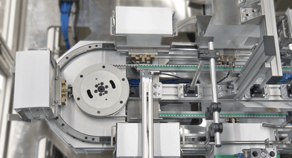 HepcoMotion - Face Mask Packaging Application | DTS Driven Track System