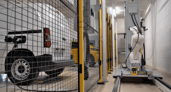 HepcoMotion - Electric Vehicle Charging Station | HDS2 Heavy Duty Linear Guide