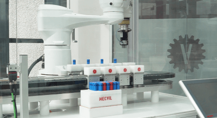 HepcoMotion - MECVIL Battery Assembly Unit | GFX Guidance System for Beckhoff XTS