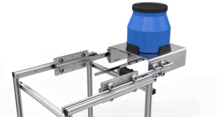 HepcoMotion - Telescopic Horizontal Guidance Application | SL2 Linear Guide