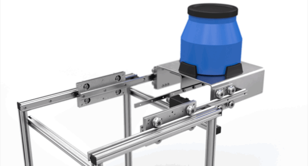 HepcoMotion - Telescopic Horizontal Guidance Application | SL2 Linear Guide