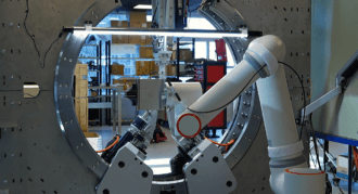 HepcoMotion - Metal Curving & Folding Application | HDRT Heavy Duty Ring Guide